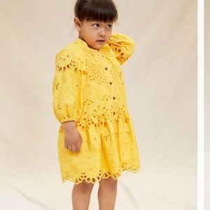 Anthropologie tallulah eyelet kids dress